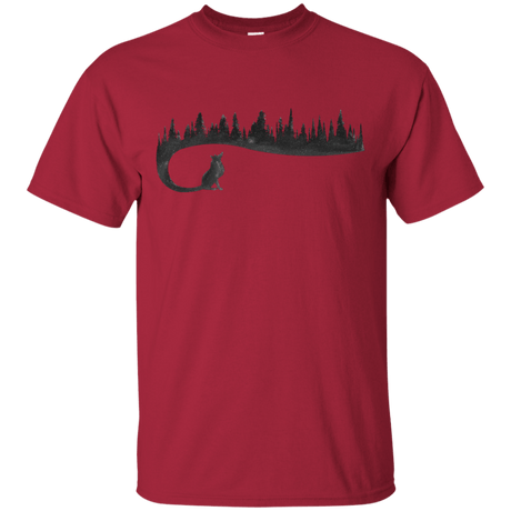 T-Shirts Cardinal / S Wolf Tail T-Shirt