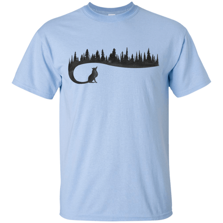 T-Shirts Light Blue / S Wolf Tail T-Shirt