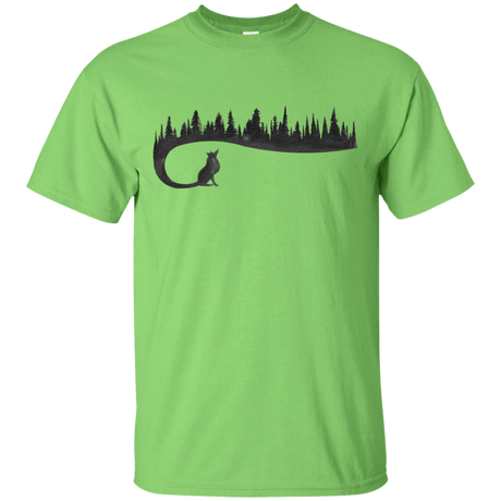 T-Shirts Lime / S Wolf Tail T-Shirt