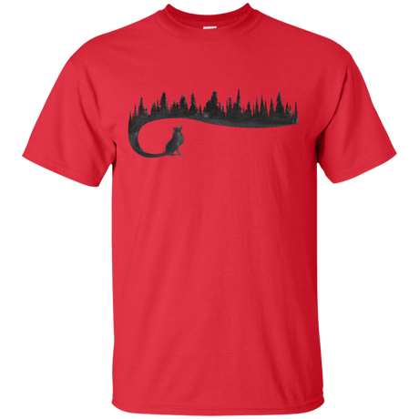T-Shirts Red / S Wolf Tail T-Shirt