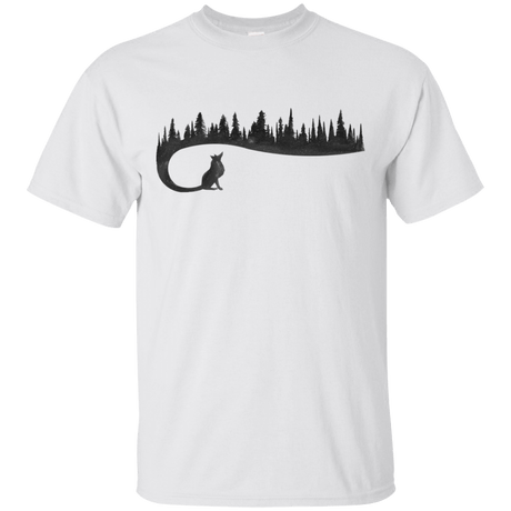 T-Shirts White / S Wolf Tail T-Shirt