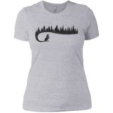 T-Shirts Heather Grey / X-Small Wolf Tail Women's Premium T-Shirt