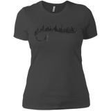 T-Shirts Heavy Metal / X-Small Wolf Tail Women's Premium T-Shirt