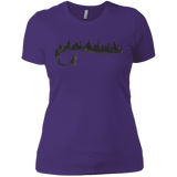 T-Shirts Purple Rush/ / X-Small Wolf Tail Women's Premium T-Shirt