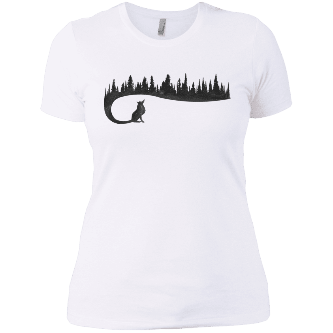 T-Shirts White / X-Small Wolf Tail Women's Premium T-Shirt