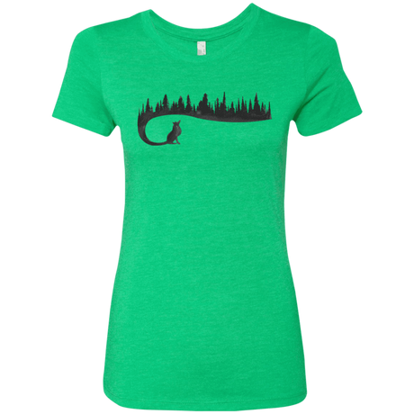 T-Shirts Envy / S Wolf Tail Women's Triblend T-Shirt