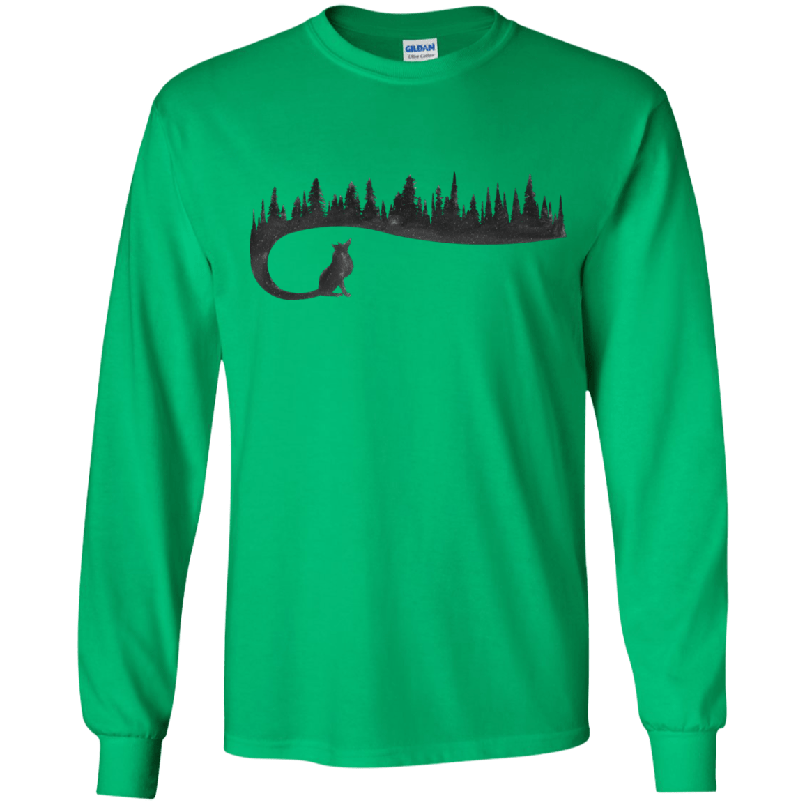 Wolf Tail Youth Long Sleeve T-Shirt