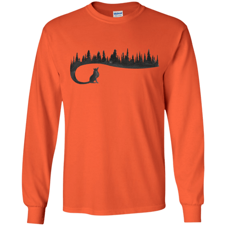 Wolf Tail Youth Long Sleeve T-Shirt
