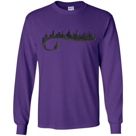 Wolf Tail Youth Long Sleeve T-Shirt
