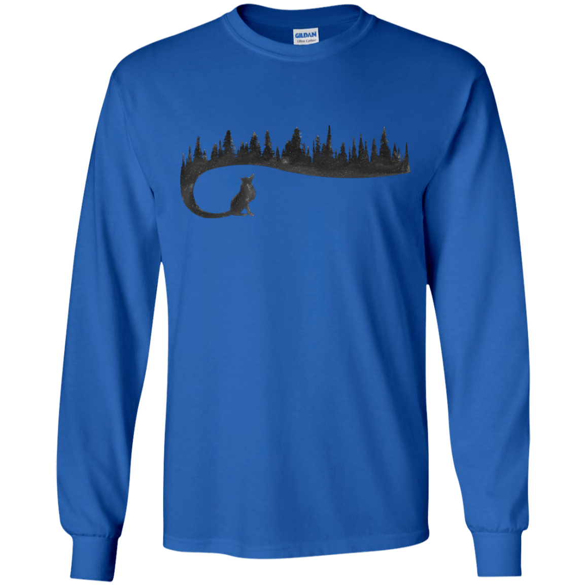 Wolf Tail Youth Long Sleeve T-Shirt