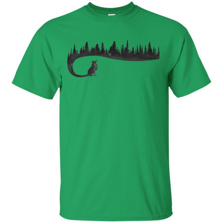T-Shirts Irish Green / YXS Wolf Tail Youth T-Shirt