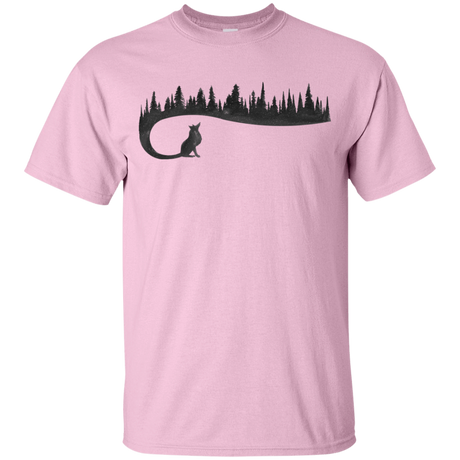 T-Shirts Light Pink / YXS Wolf Tail Youth T-Shirt