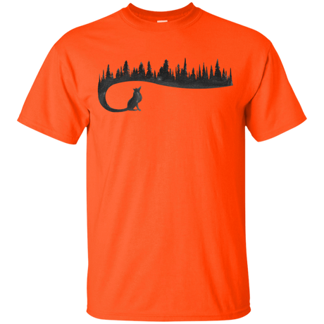 T-Shirts Orange / YXS Wolf Tail Youth T-Shirt