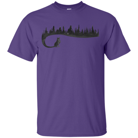 T-Shirts Purple / YXS Wolf Tail Youth T-Shirt