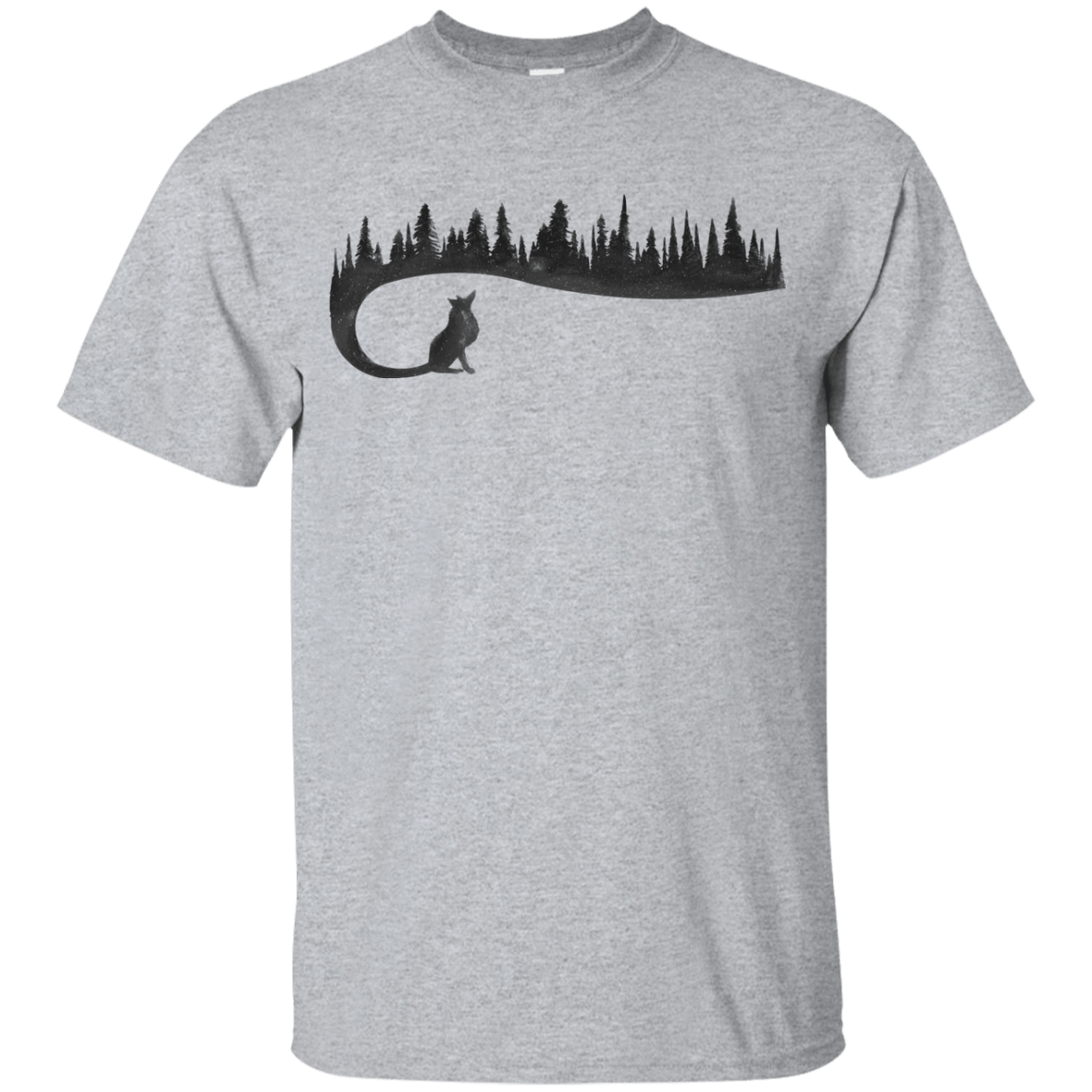 T-Shirts Sport Grey / YXS Wolf Tail Youth T-Shirt