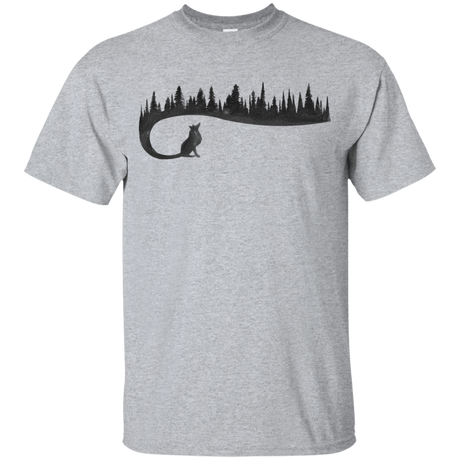 T-Shirts Sport Grey / YXS Wolf Tail Youth T-Shirt