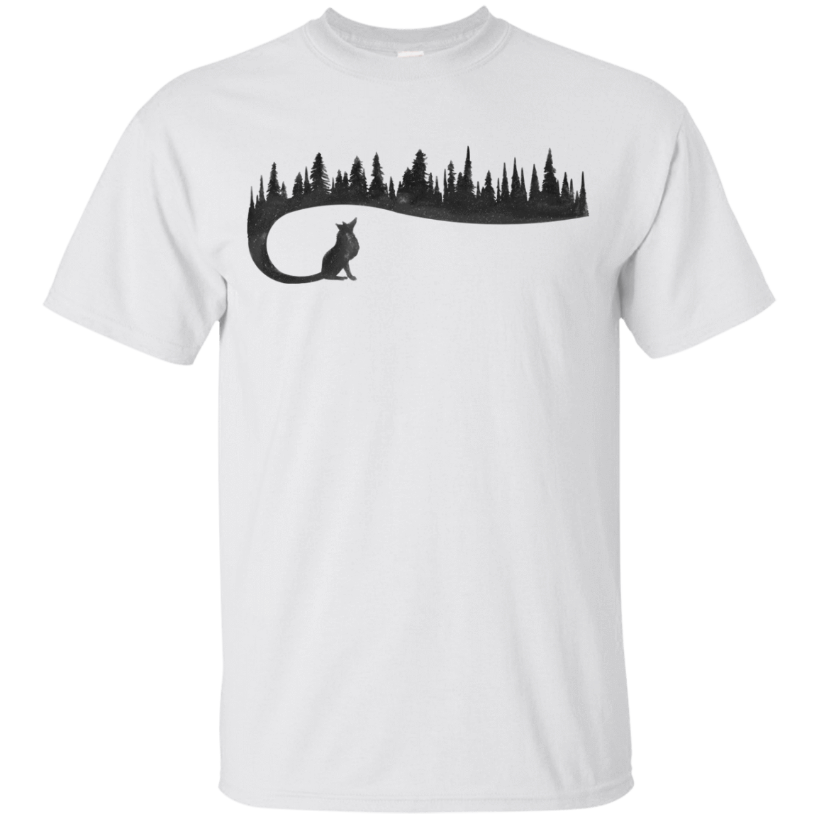 T-Shirts White / YXS Wolf Tail Youth T-Shirt