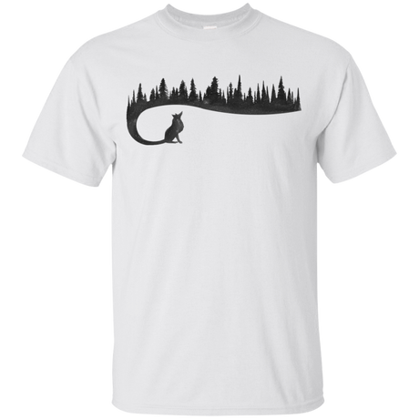 T-Shirts White / YXS Wolf Tail Youth T-Shirt