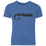 Wolf Tail Youth Triblend T-Shirt