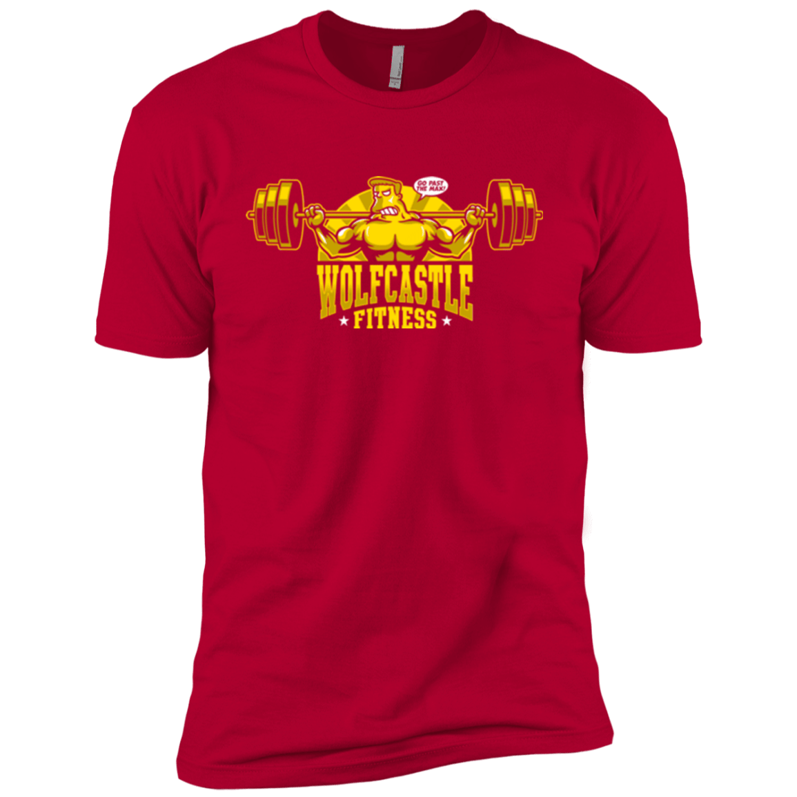 T-Shirts Red / YXS Wolfcastle Fitness Boys Premium T-Shirt