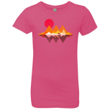 T-Shirts Hot Pink / YXS Wolflands Girls Premium T-Shirt