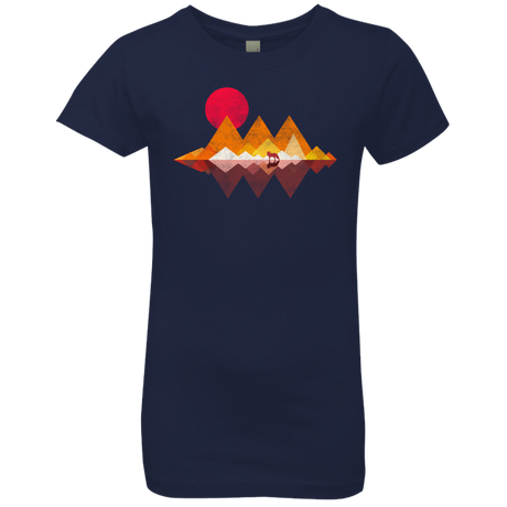 T-Shirts Midnight Navy / YXS Wolflands Girls Premium T-Shirt