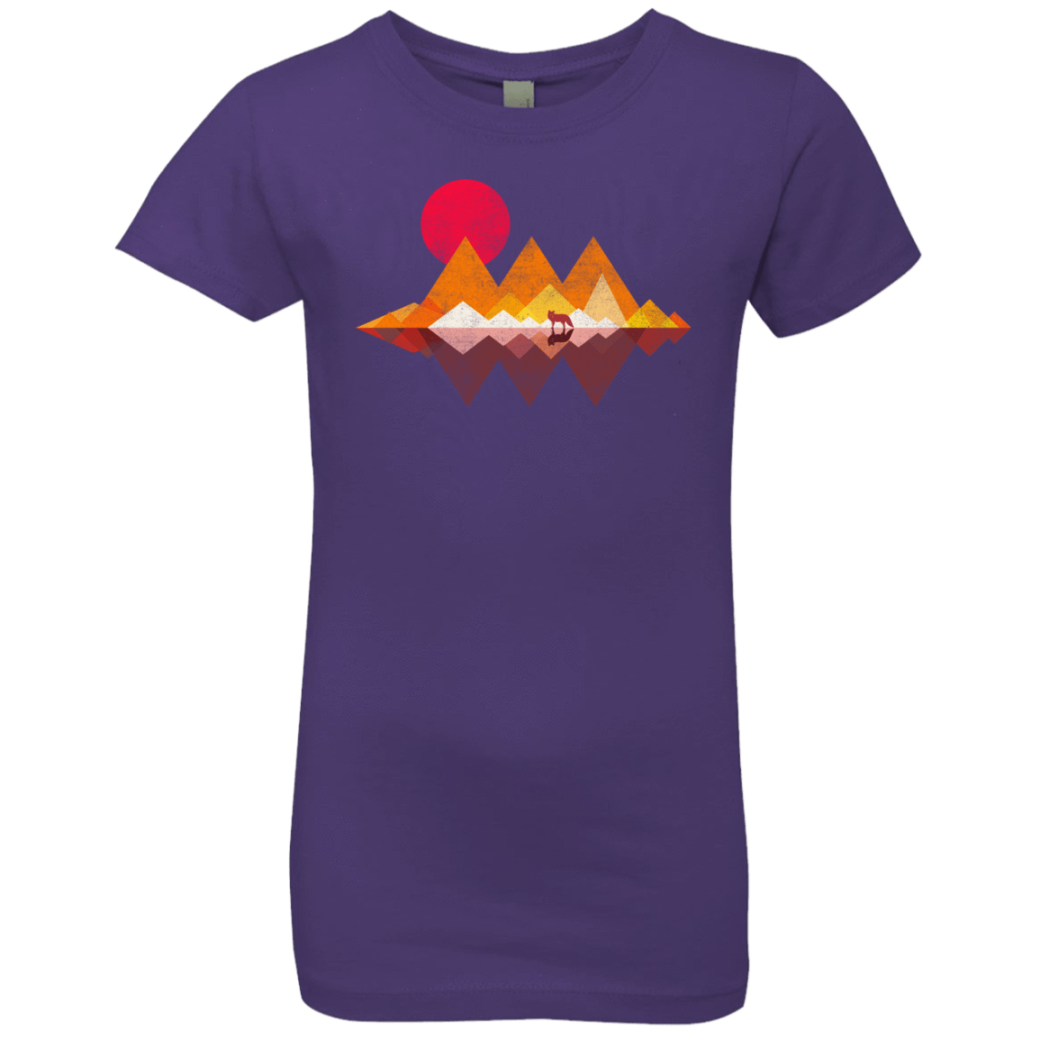 T-Shirts Purple Rush / YXS Wolflands Girls Premium T-Shirt