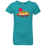 T-Shirts Tahiti Blue / YXS Wolflands Girls Premium T-Shirt