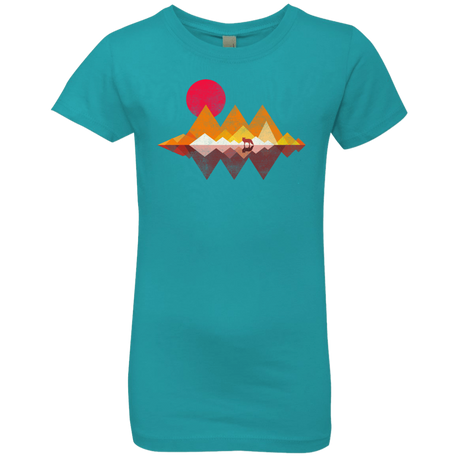 T-Shirts Tahiti Blue / YXS Wolflands Girls Premium T-Shirt