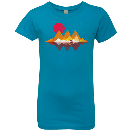 T-Shirts Turquoise / YXS Wolflands Girls Premium T-Shirt