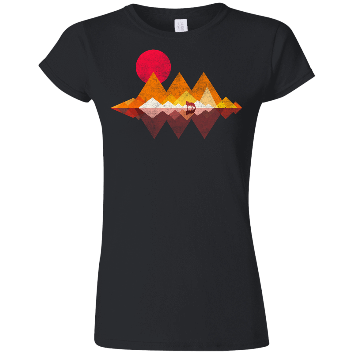 T-Shirts Black / S Wolflands Junior Slimmer-Fit T-Shirt