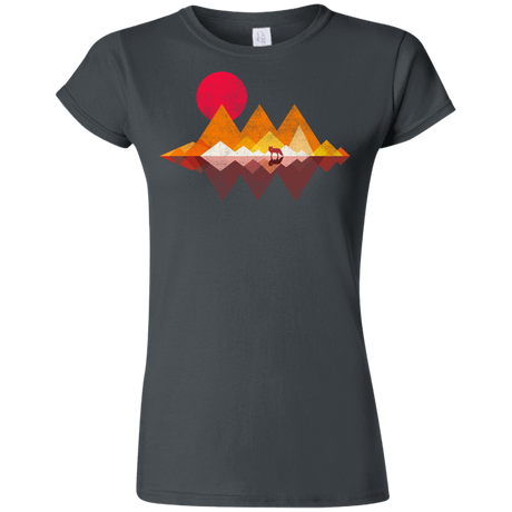 T-Shirts Charcoal / S Wolflands Junior Slimmer-Fit T-Shirt