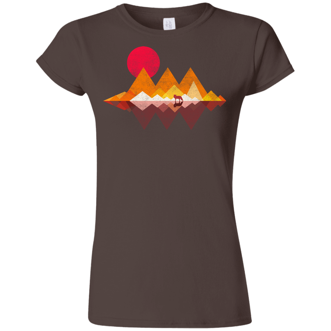 T-Shirts Dark Chocolate / S Wolflands Junior Slimmer-Fit T-Shirt