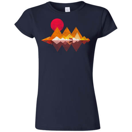 T-Shirts Navy / S Wolflands Junior Slimmer-Fit T-Shirt