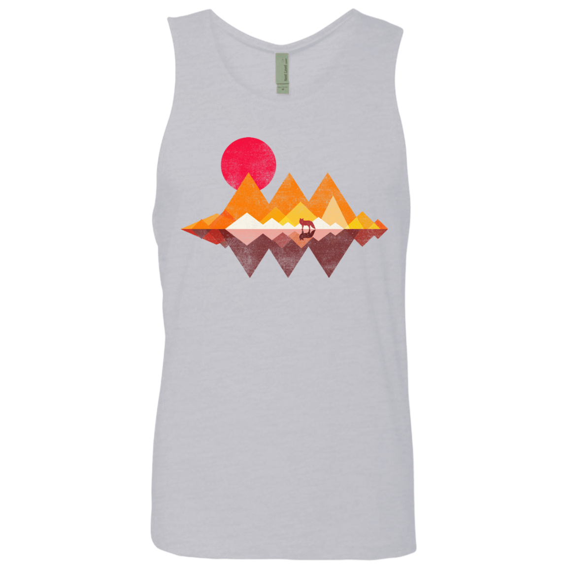 T-Shirts Heather Grey / S Wolflands Men's Premium Tank Top