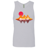 T-Shirts Heather Grey / S Wolflands Men's Premium Tank Top