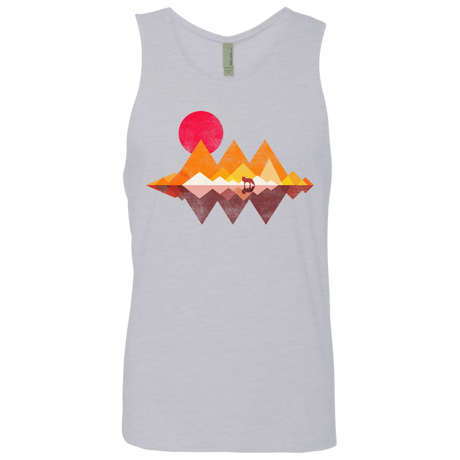 T-Shirts Heather Grey / S Wolflands Men's Premium Tank Top