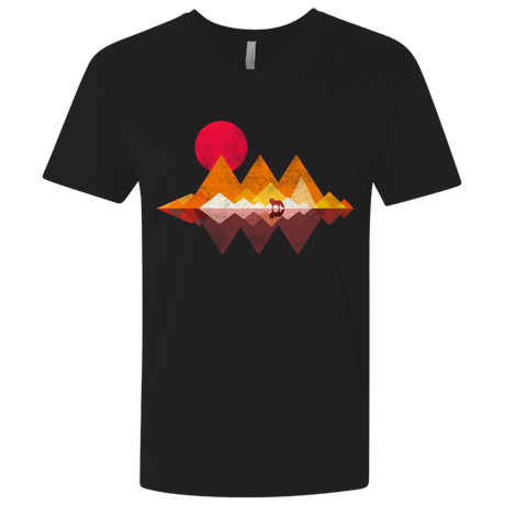 T-Shirts Black / X-Small Wolflands Men's Premium V-Neck