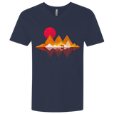 T-Shirts Midnight Navy / X-Small Wolflands Men's Premium V-Neck