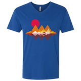 T-Shirts Royal / X-Small Wolflands Men's Premium V-Neck