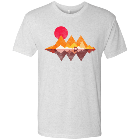 T-Shirts Heather White / S Wolflands Men's Triblend T-Shirt