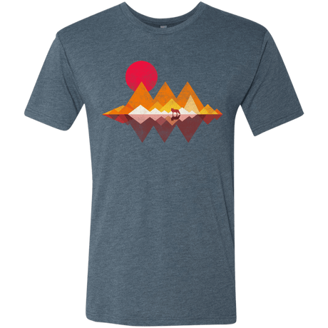 T-Shirts Indigo / S Wolflands Men's Triblend T-Shirt