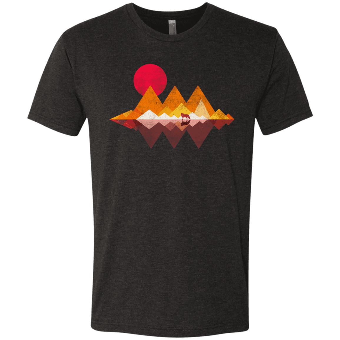 T-Shirts Vintage Black / S Wolflands Men's Triblend T-Shirt