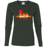 T-Shirts Forest / S Wolflands Women's Long Sleeve T-Shirt
