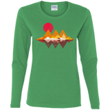 T-Shirts Irish Green / S Wolflands Women's Long Sleeve T-Shirt