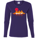 T-Shirts Purple / S Wolflands Women's Long Sleeve T-Shirt