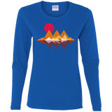 T-Shirts Royal / S Wolflands Women's Long Sleeve T-Shirt