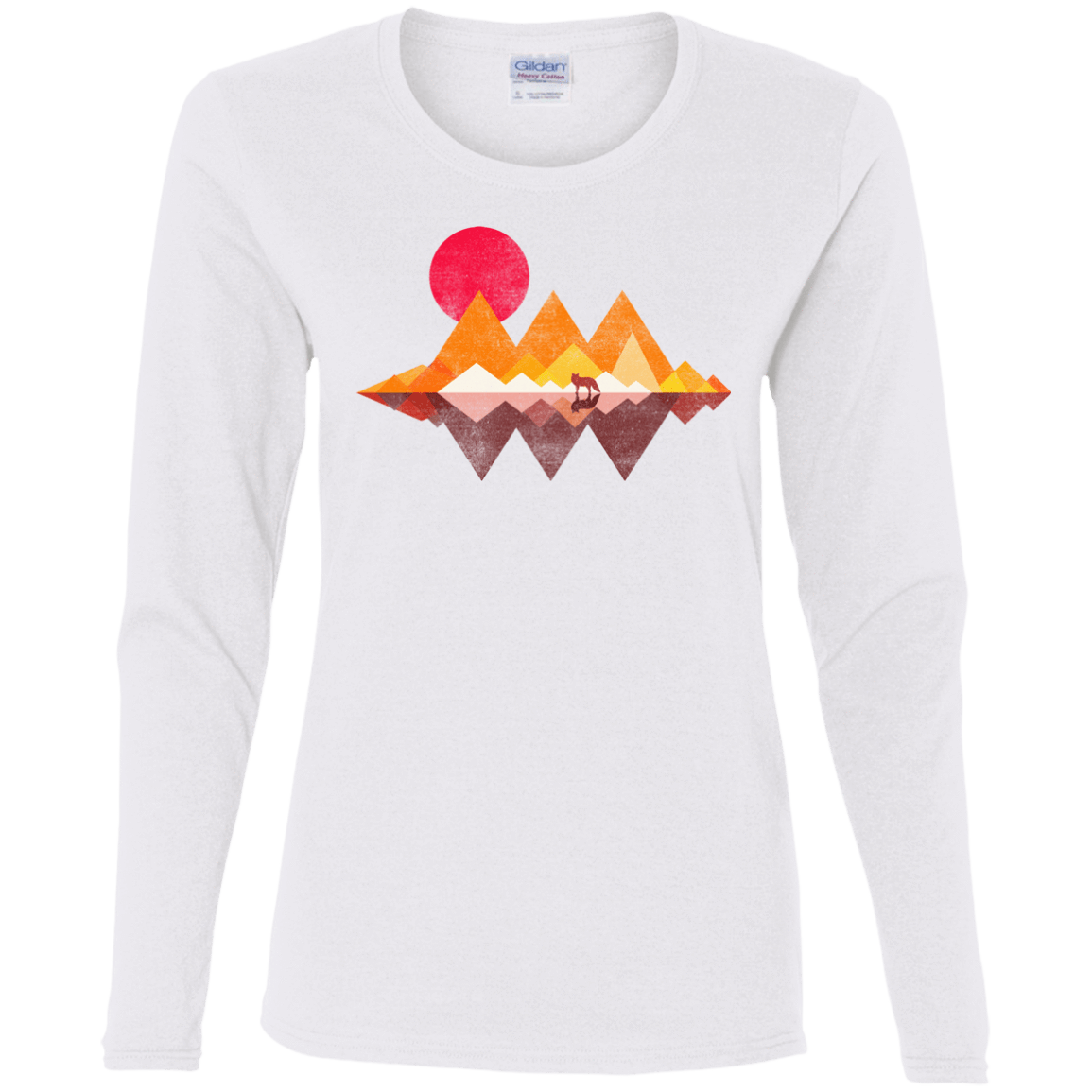 T-Shirts White / S Wolflands Women's Long Sleeve T-Shirt