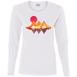 T-Shirts White / S Wolflands Women's Long Sleeve T-Shirt