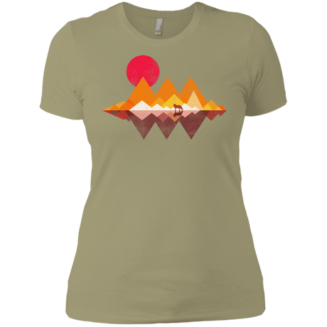 T-Shirts Light Olive / X-Small Wolflands Women's Premium T-Shirt
